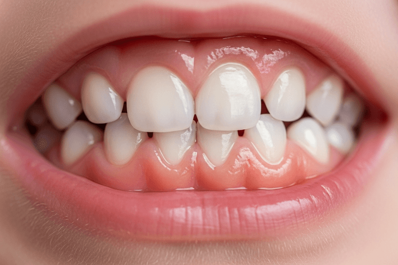 Как выглядят десны при прорезывании зубов