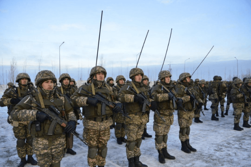 Крупные армейские учения Казахстана в декабре 2025