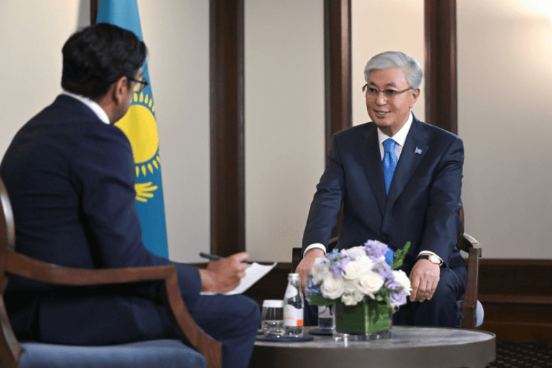 Президент Казахстана Касым-Жомарт Токаев дал интервью The Washington Post и The New York Times во время визита в США