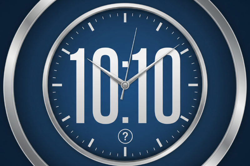 10:10 на часах значение знака и скрытый смысл