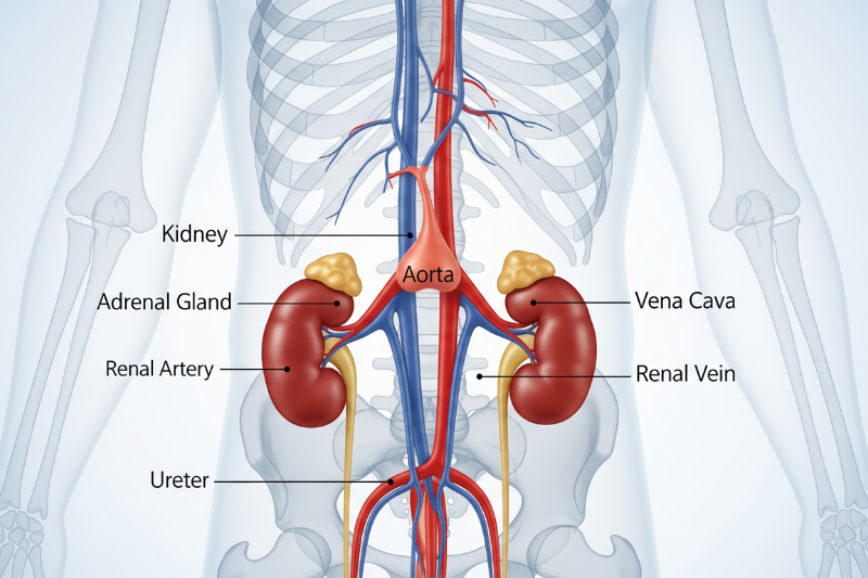 Где находятся почки у человека 5 важных фактов