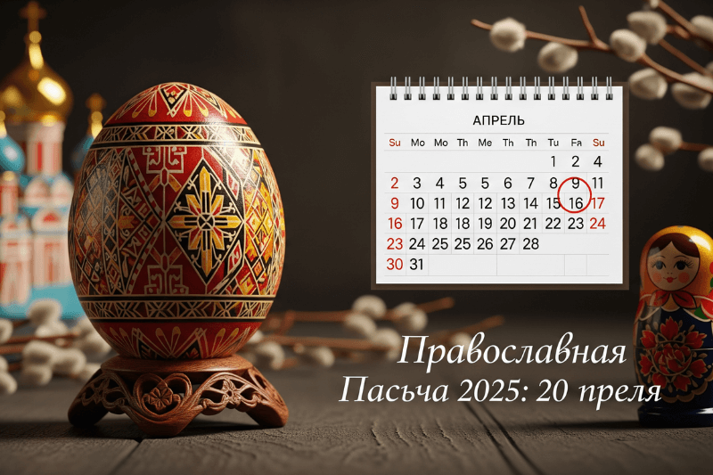 Когда Пасха в 2025 году в России дата и традиции
