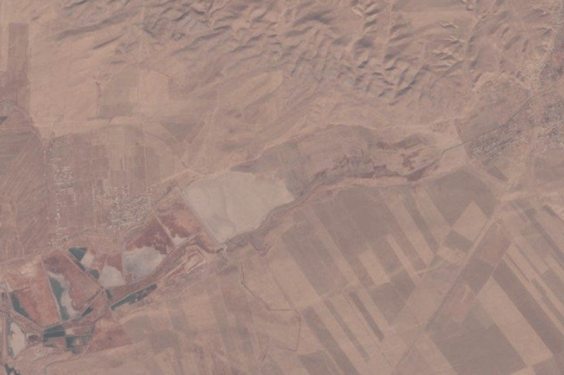 Самарканд почему высохло водохранилище Карасу в 2024 году