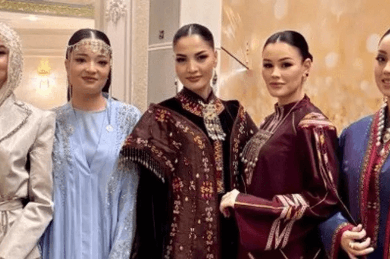 Современная мода Туркменистана 5 фактов о ярком показе