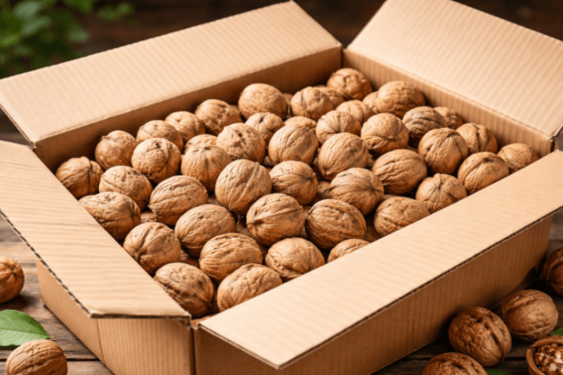 160 кг ввоз орехов без сертификата пресечён в Омской области