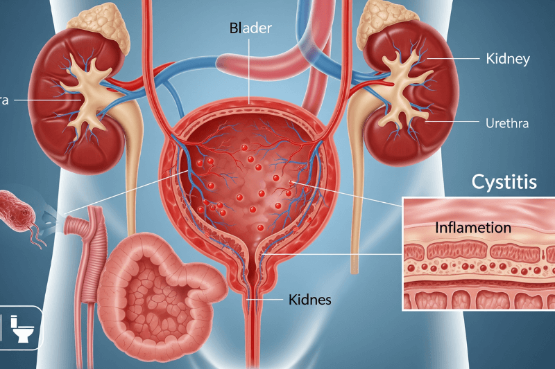 Что такое цистит 7 причин, симптомы и лечение
