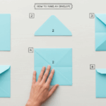 Как сделать конверт из бумаги 7 простых способов