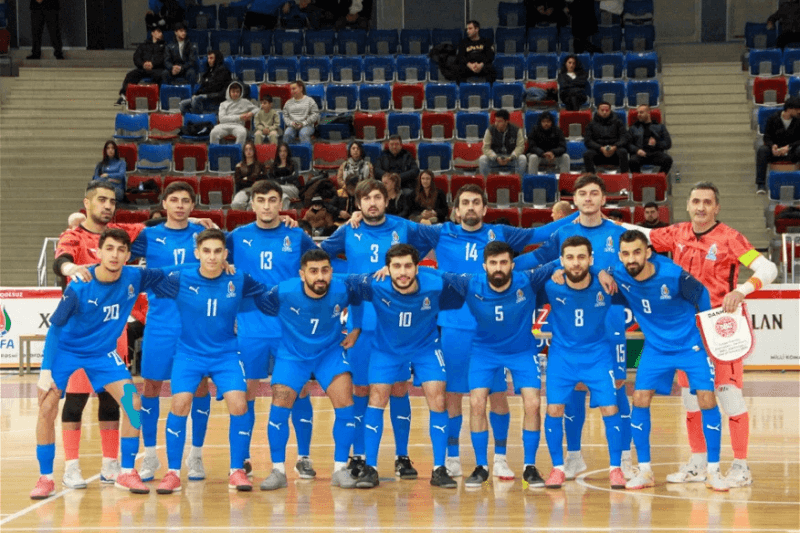 Сборная Азербайджана по футзалу взяла реванш у Дании 42