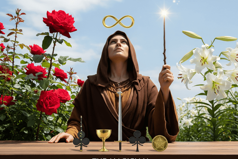 7 аспектов значение карты Маг Таро в раскладах