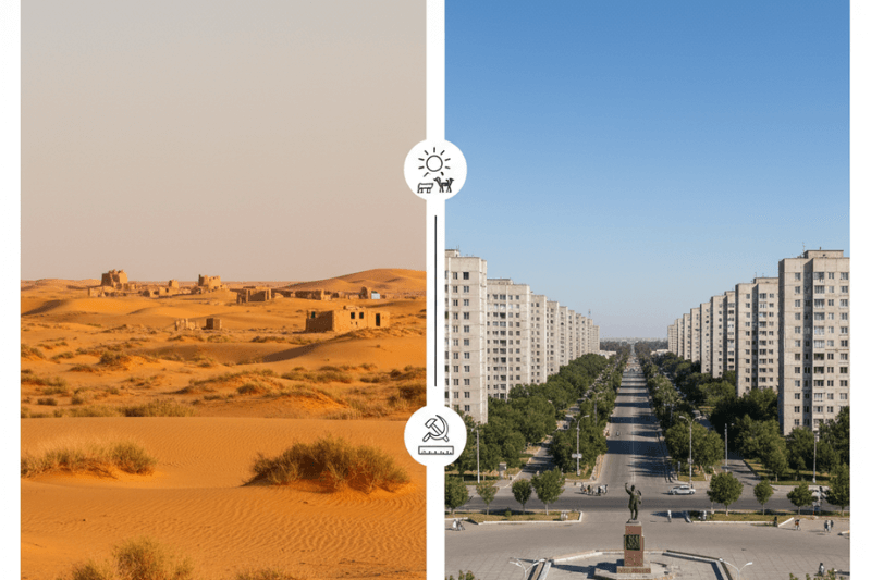 7 фактов про Дашогуз город Туркменистан