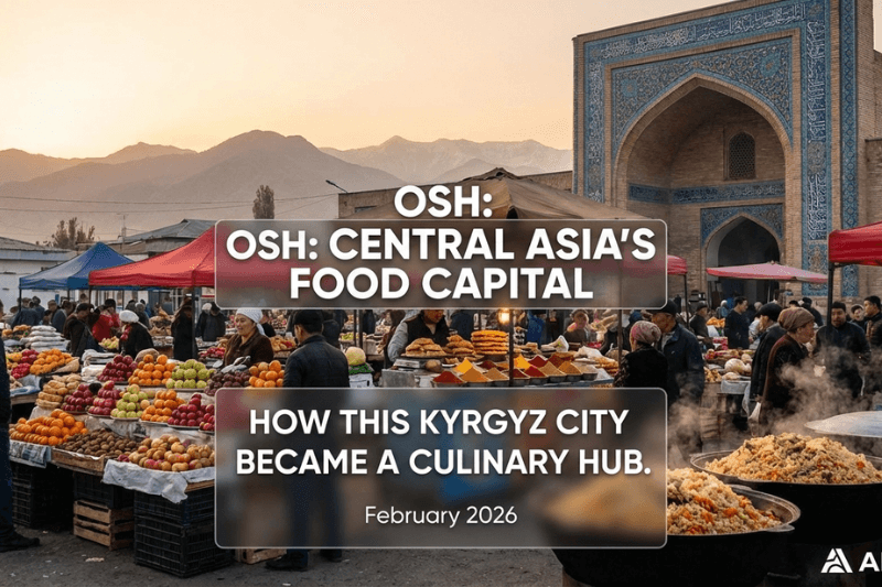 7 причин, почему Ош — гастрономическая столица Оша