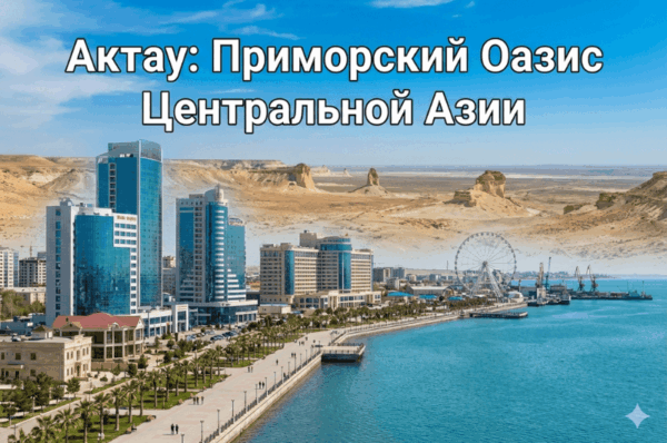 7 причин почему уникальный приморский город Актау особенный