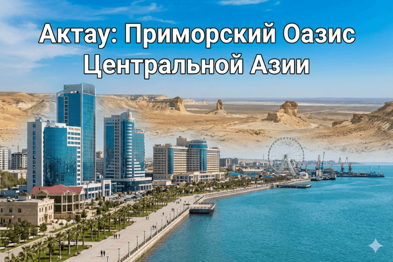 7 причин почему уникальный приморский город Актау особенный