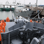 Подготовка ракетно-артиллерийских кораблей Казахстана к морским стрельбам