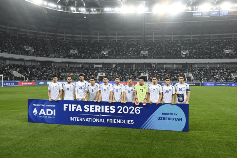 Сборная Узбекистана победа в FIFA Series 2026