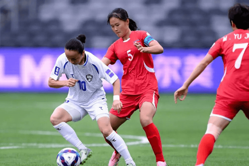 Женская сборная Узбекистана 03 в первом матче Кубка Азии