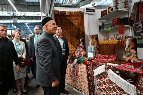 Павильон Туркменистана на Kazan Halal Market 2026