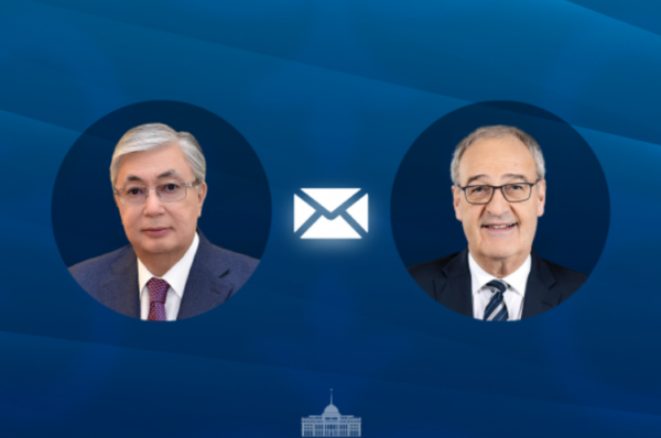 Касым-Жомарт Токаев направил поздравления Президенту Швейцарии