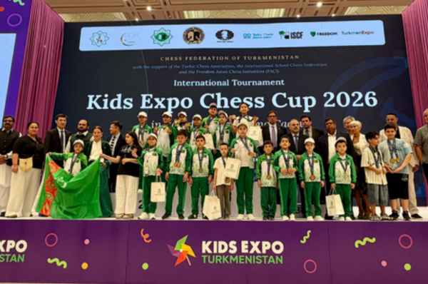 Шахматисты Туркменистана triumphируют на Kids Expo Chess Cup 2026