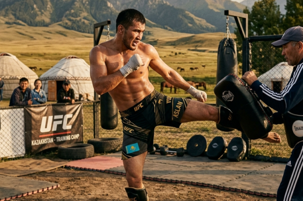 Казахстанские MMA бойцы выступят на турнире UFC в Астане